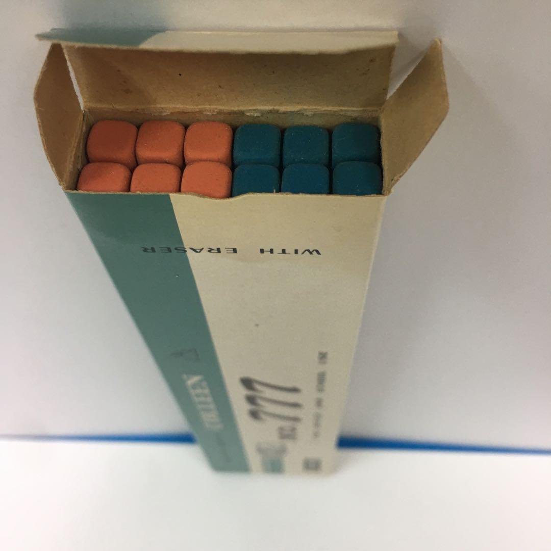 【昭和レトロ】コーリン鉛筆　no．777 HB消しゴム付1ダース