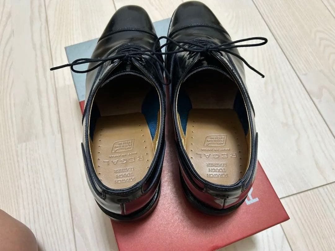 REGAL ストレートチップ ブラック 41EL 25cm