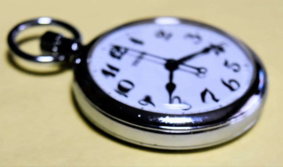 電池交換済・動作確認済~JR東日本 立川車掌区刻印済 SEIKO 懐中時計