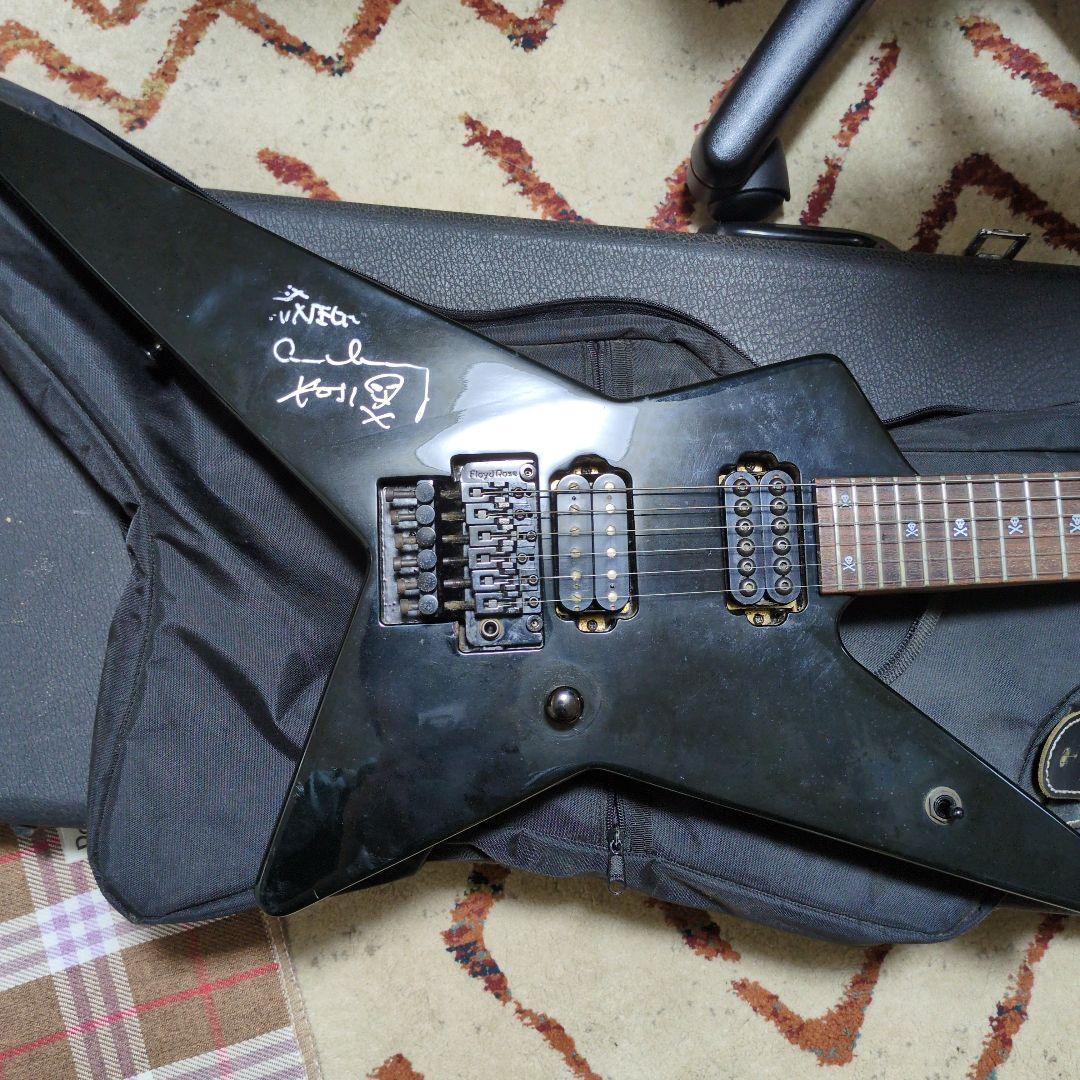 EDWARDS アンチャン エレキギター サイン入り