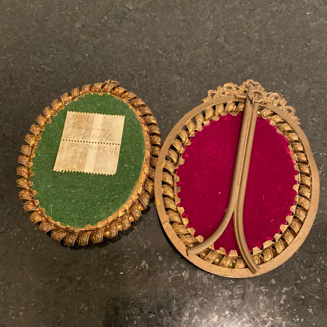 【蔵出し♡海外】人物画 ミニチュア　4作