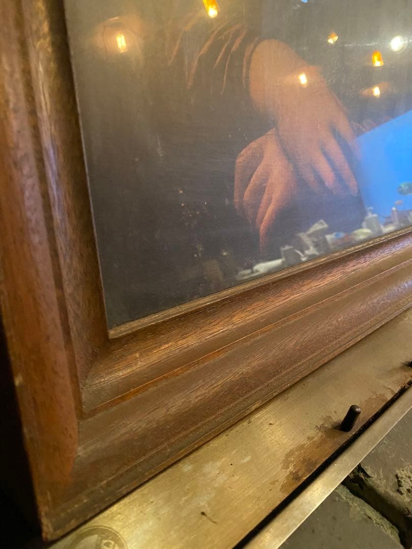 モナリザ 無垢木製フレーム肖像画55×73