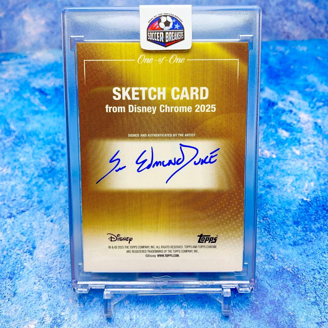 1of1【フランダー】スケッチオート リトルマーメイド 直筆サイン TOPPS