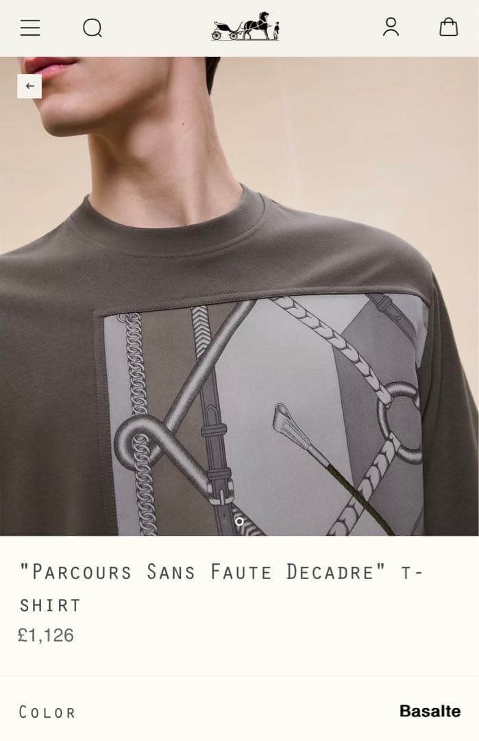 エルメス メンズ 半袖 Tシャツ 完璧なコース シルク コットン カシミヤ