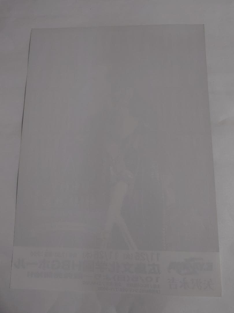 ☆矢沢永吉・2014年・広島文化学園HBGホ－ル・B5サイズチラシ