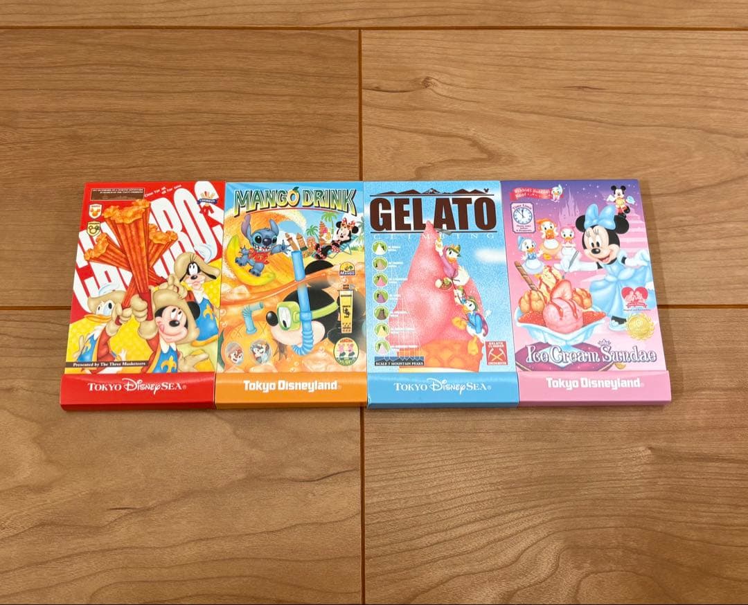 東京ディズニーランド メモ帳 4冊セット - メルカリ