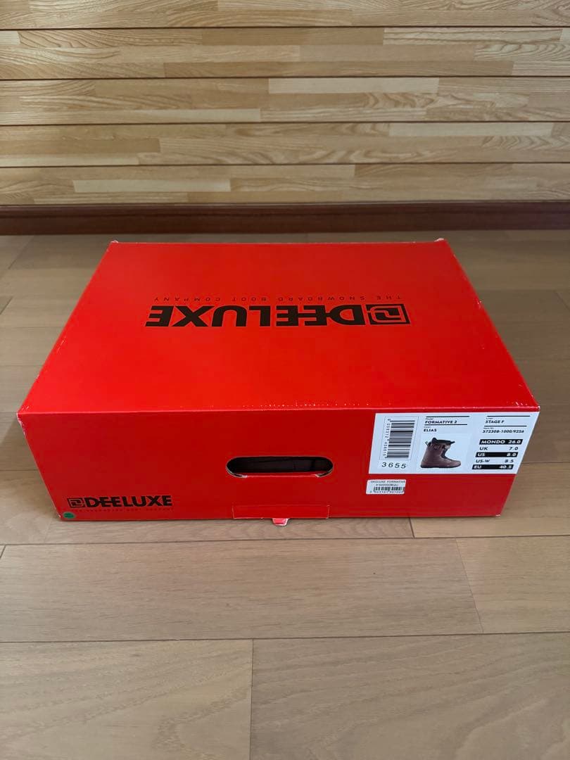 新品未使用　DEELUXE スノーボードブーツ FORMATIVE