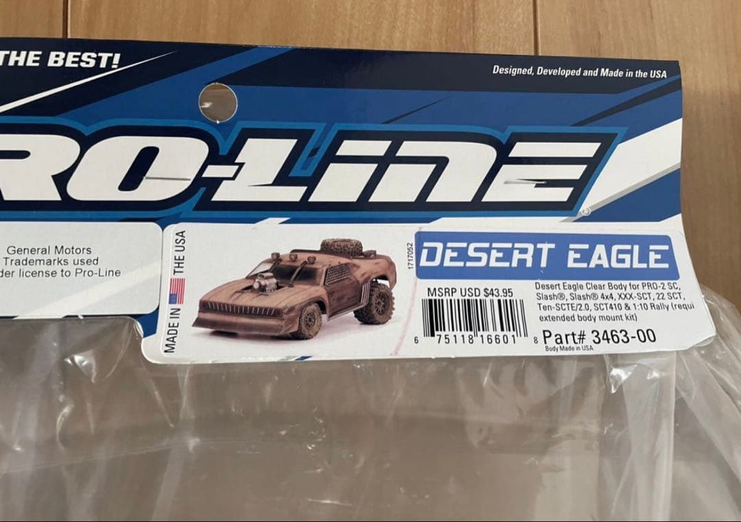 ホビーラジコン 1/10 PRO-LINE DESERT EAGLE Clear Body Pro-Line Desert Eagle Clear Body « Big Squid RC – RC Car and Truck