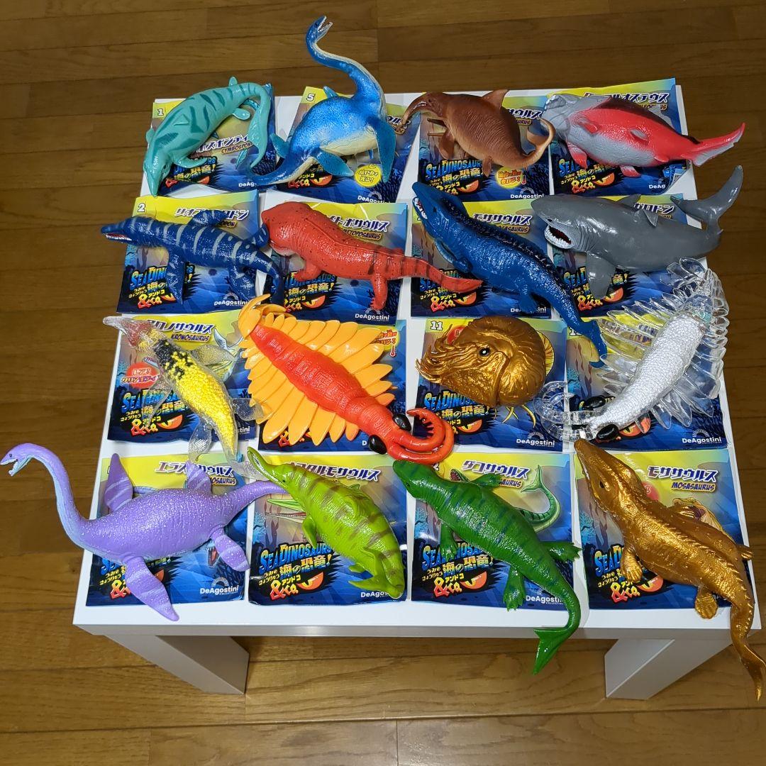 海の恐竜アンドコー 海の恐竜＆Co. コンプリートセット 16種類 楽しみ