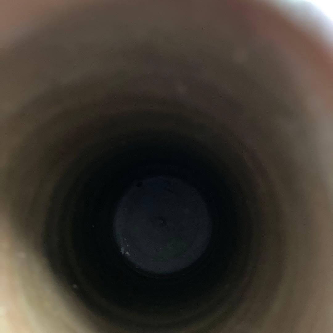 藤原雄作　人間国宝　備前焼　花入　　共箱