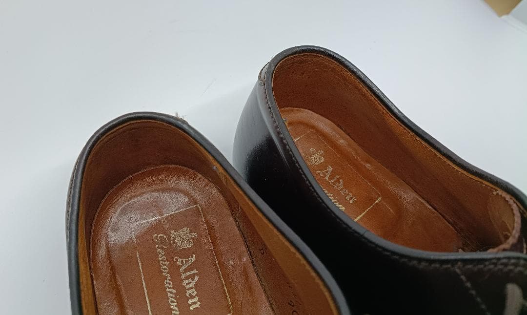 オールデン 9015 コードバン 8.5D バーガンディ Alden