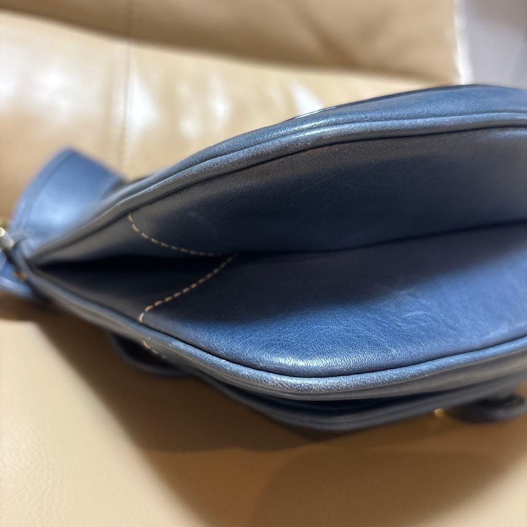 【希少色】COACH　ショルダーバッグ ワンショルダー レザー ベルト 9340