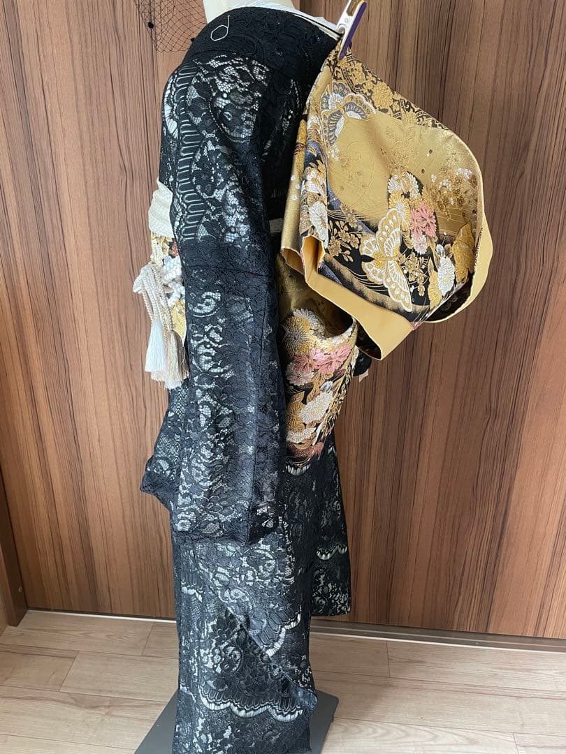 再入荷 新品 オリジナル総レース振袖 単品