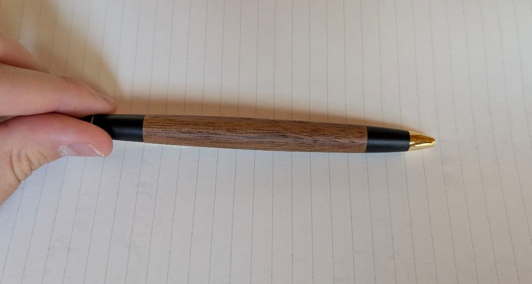 諏訪プレミアム ウォールナット木軸シャーペン SUWA 木製シャーペン
