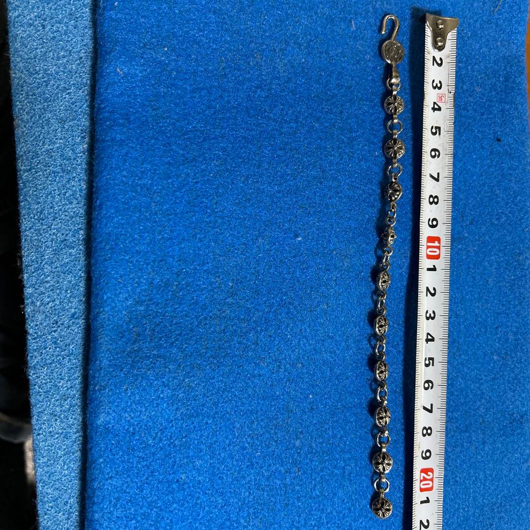 シルバー 形装飾 ブレスレット 約20cm シルバー925 メキシカン クロス