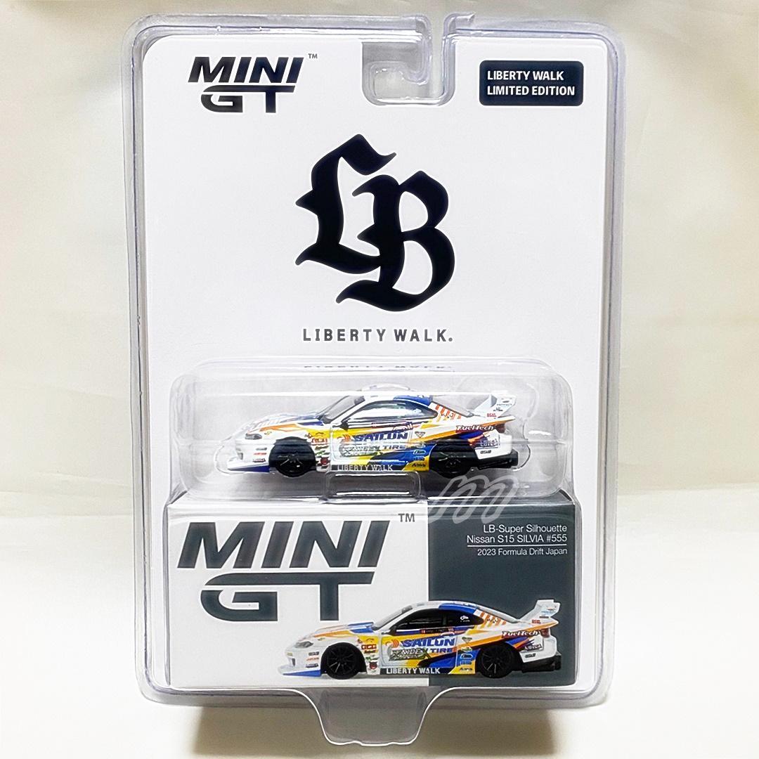 MINI GT LBスーパーシルエット S15 SILVIA #555 2023