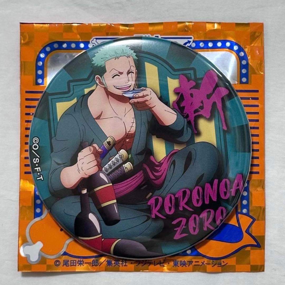 ワンピース ONE PIECE ゾロ 輩缶バッジ 第29弾 GOURMET - メルカリ