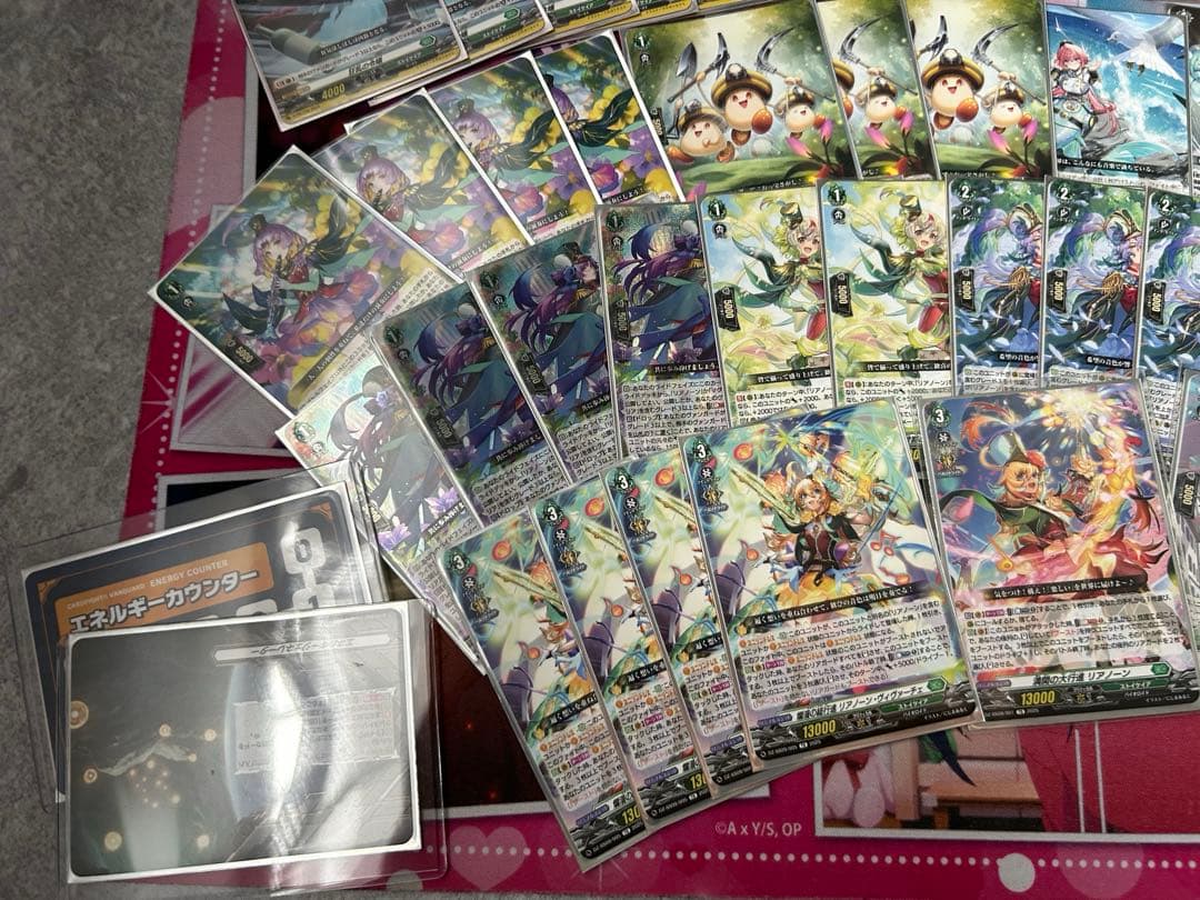 ヴァンガード　「Master Deckset 羽根山ウララ」 改造版