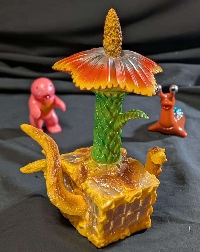 マンモスフラワー（マーミット）＆ナメゴン・モングラー（Ｍ１号）ソフビ３体セット