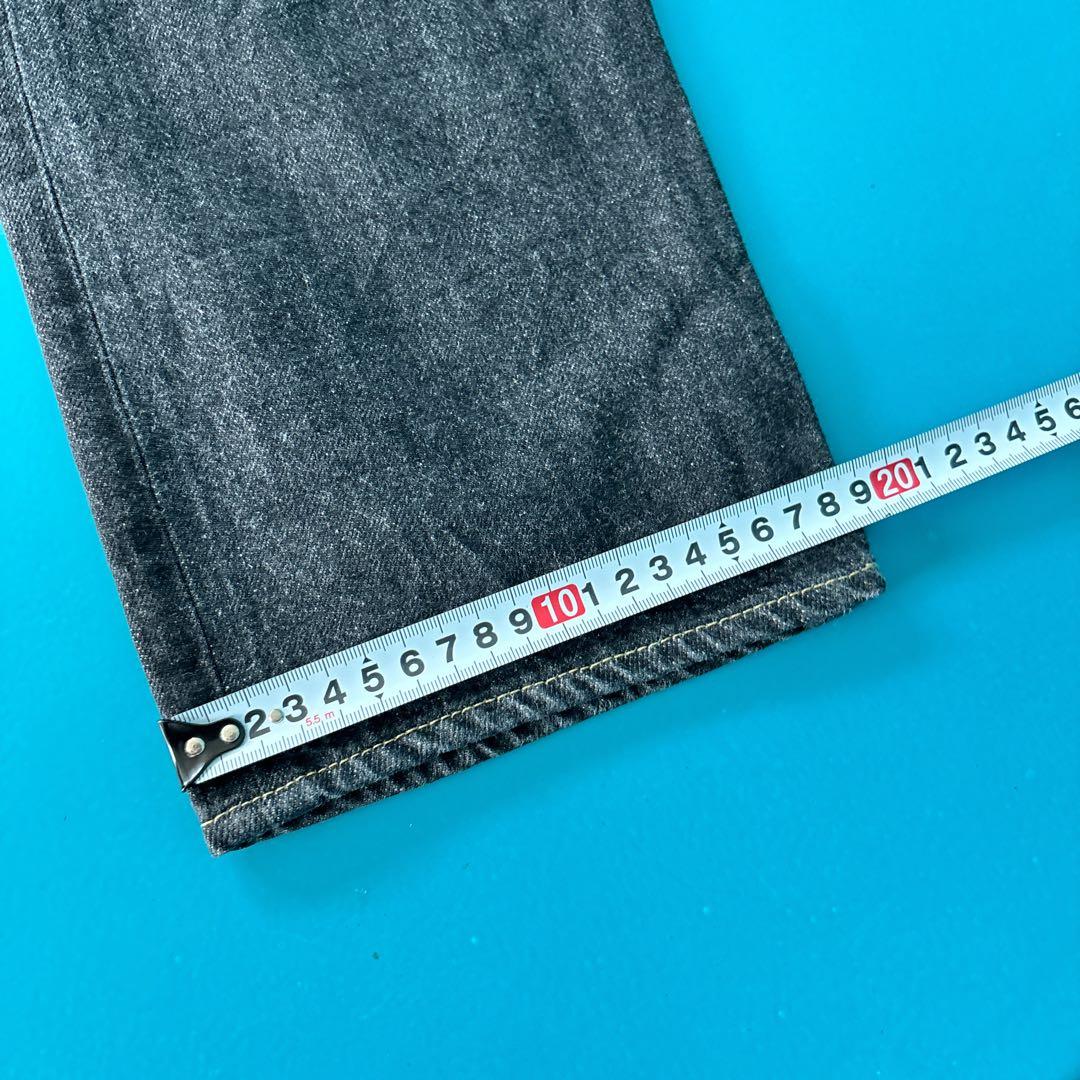 1341 GANRYU コムデギャルソン　ブラックデニム サルエルパンツ