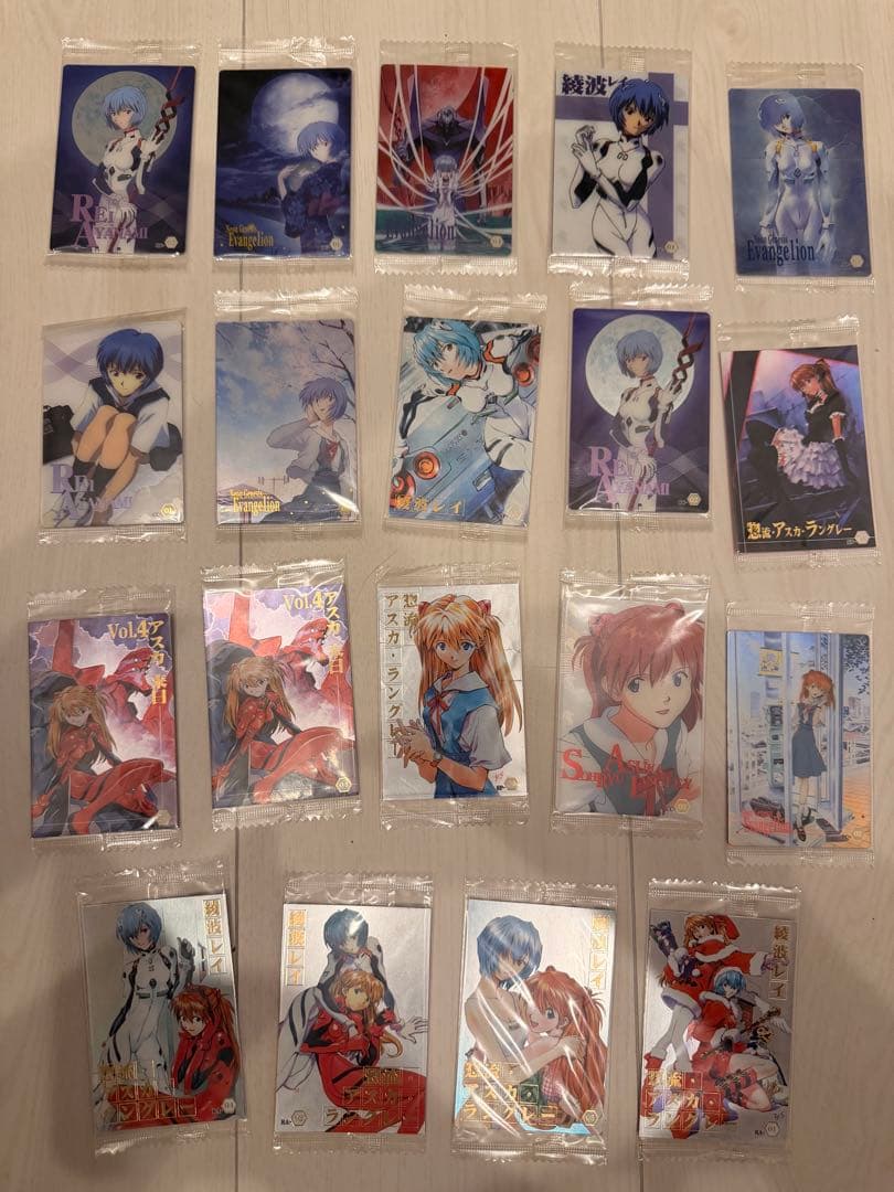 【期間限定値下げ】新世紀エヴァンゲリオン ウエハースカードまとめ売り