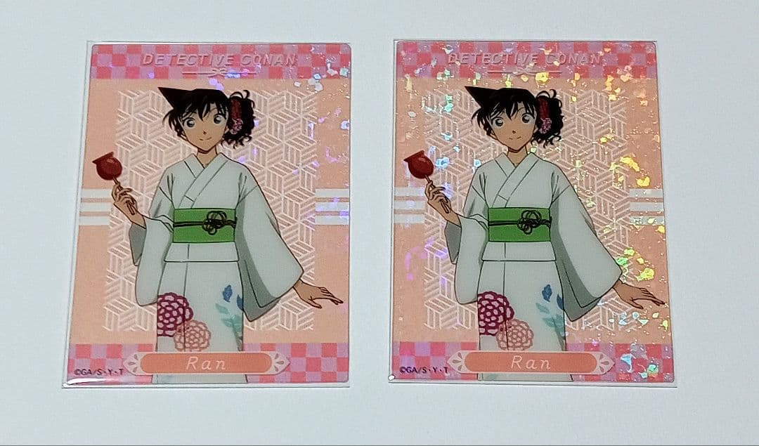 毛利蘭 着物 アクリルキーホルダー＋カード10点セット