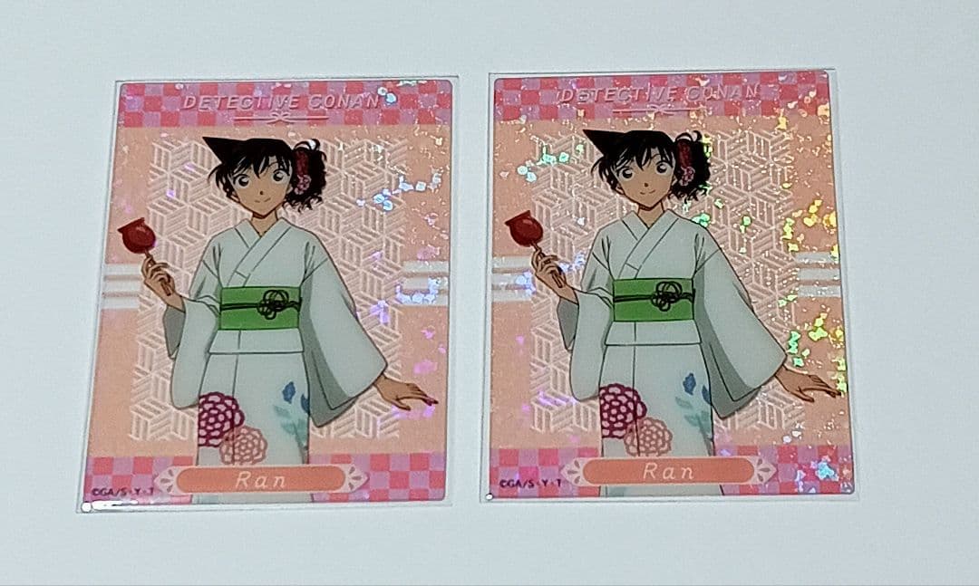 毛利蘭 着物 アクリルキーホルダー＋カード10点セット