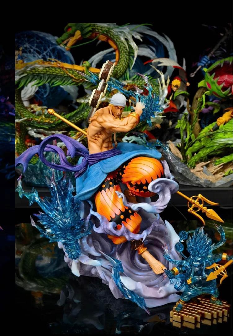 ワンピース エネル【雷神】 ガレージキット フィギュア POP 1/8 サイズ