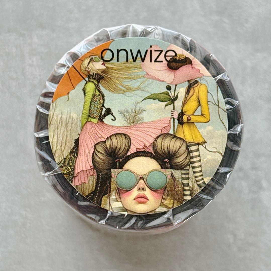 onwize 海外マスキングテープ マステ 【2493】