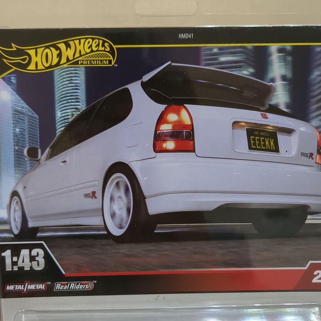 ホットウィール プレミアム 1:43 ホンダ シビック タイプR EK9