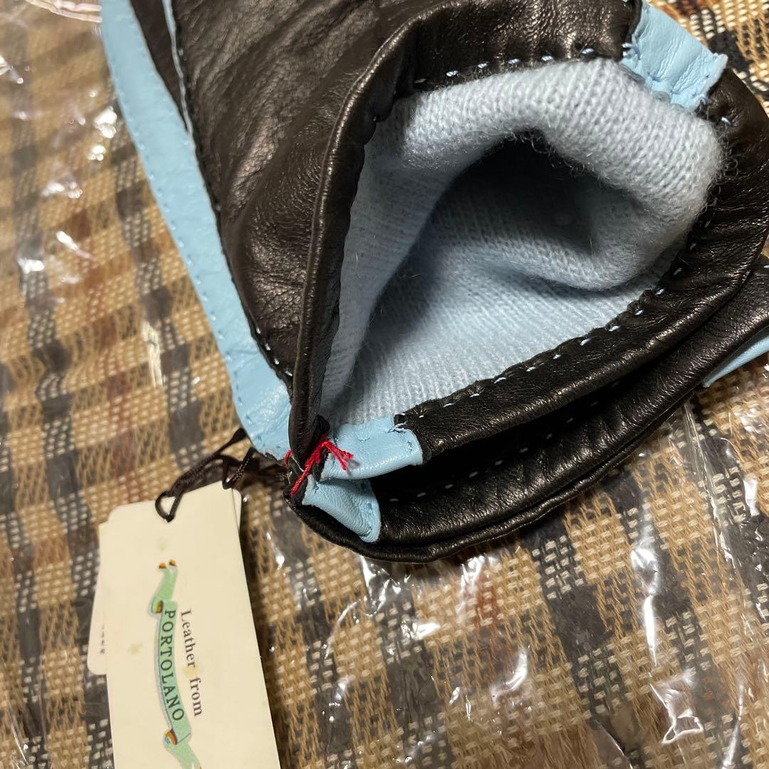 新品未使用】イタリア直輸入本革/メンズレザー手袋PORTOLANO