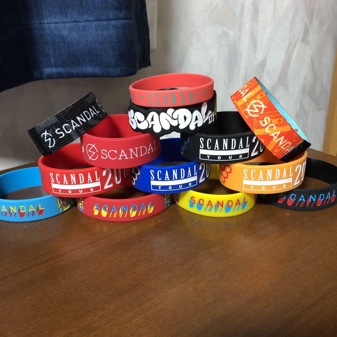 SCANDAL CD DVD ラバーバンド 缶バッジ クリアファイル SCANDALラバー