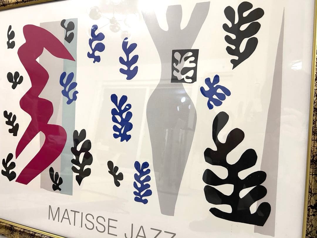 MATISSE JAZZ ポスター ナイフを投げる人