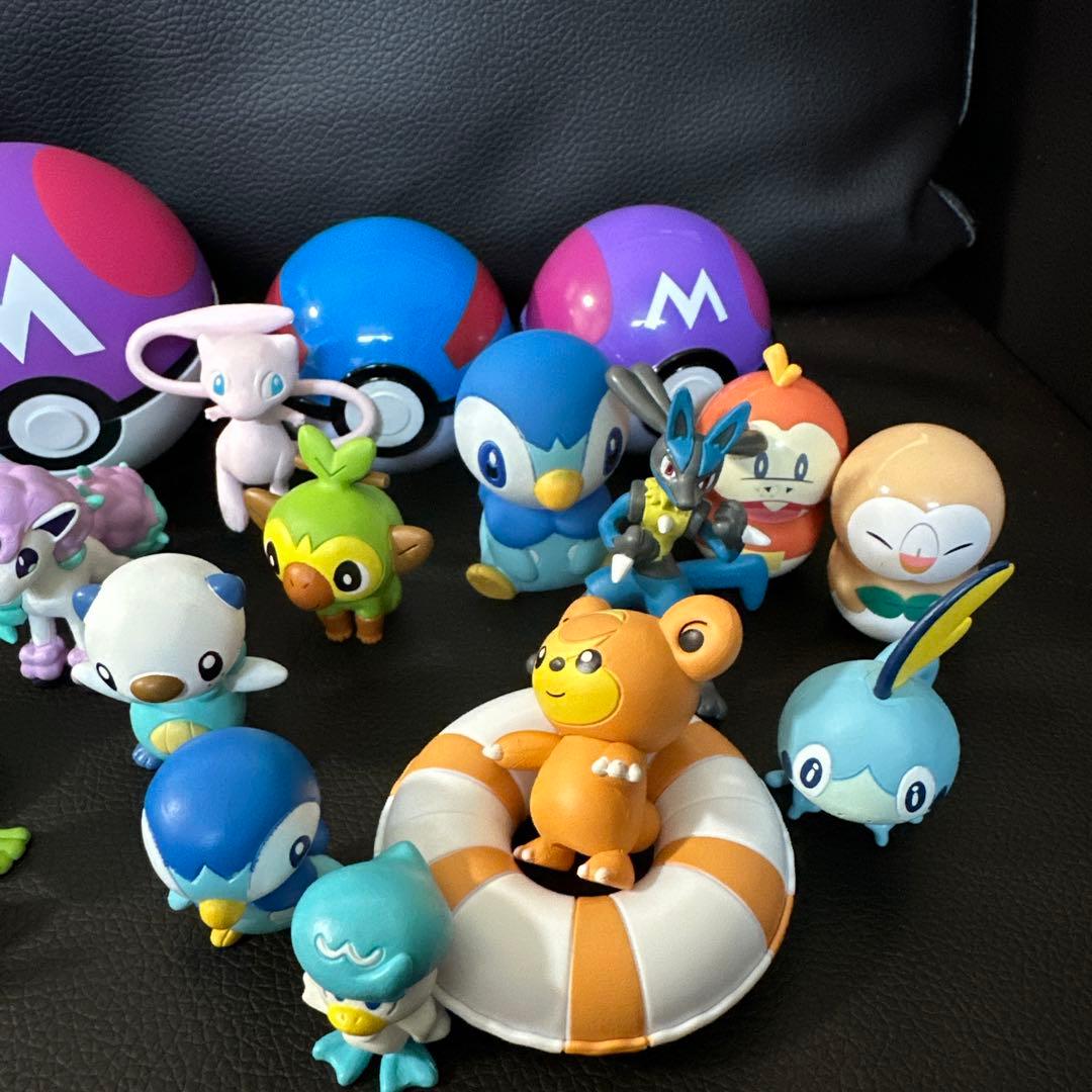 ポケモン フィギュア モンコレ バスボール ガチャガチャ - メルカリ