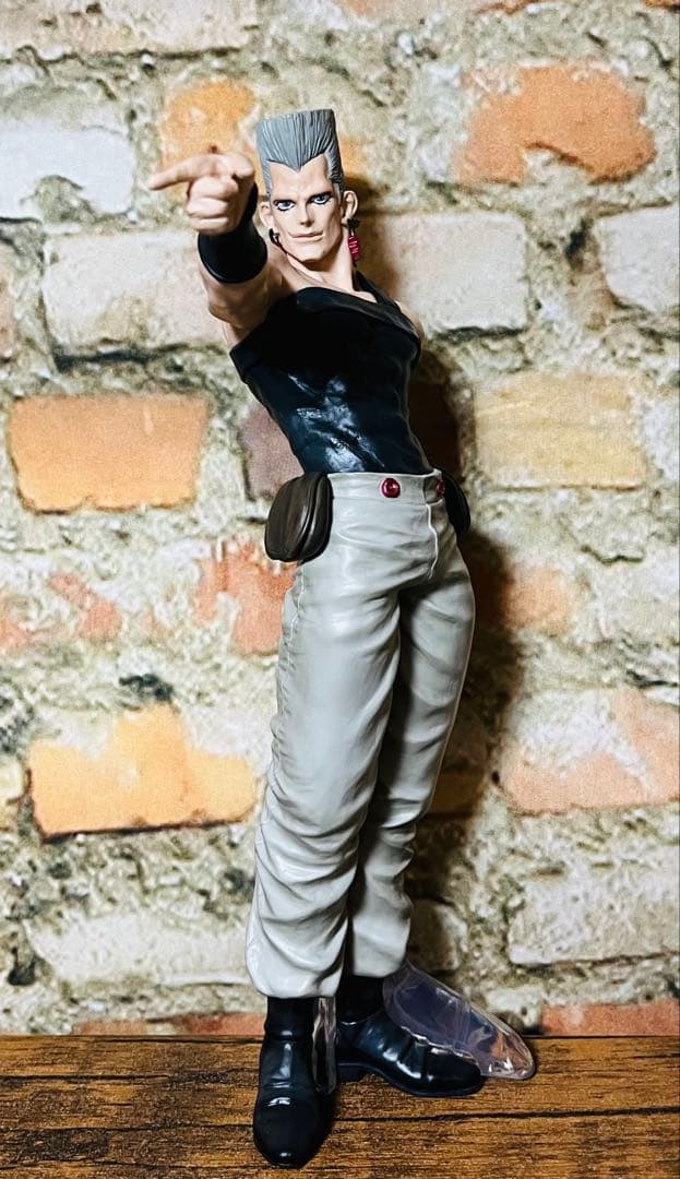 ジョジョの奇妙な冒険 1番くじ　ポルナレフ　トリッシュウナ　フィギュア