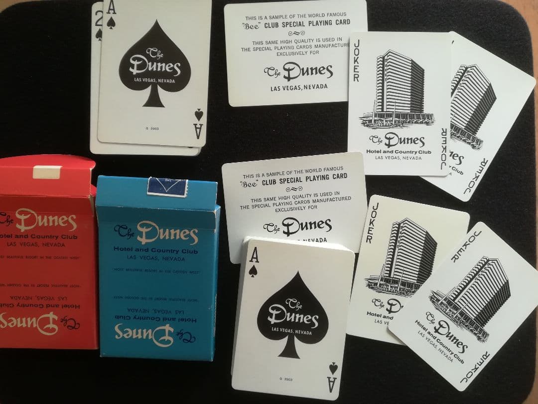 トランプ dunes casino deck