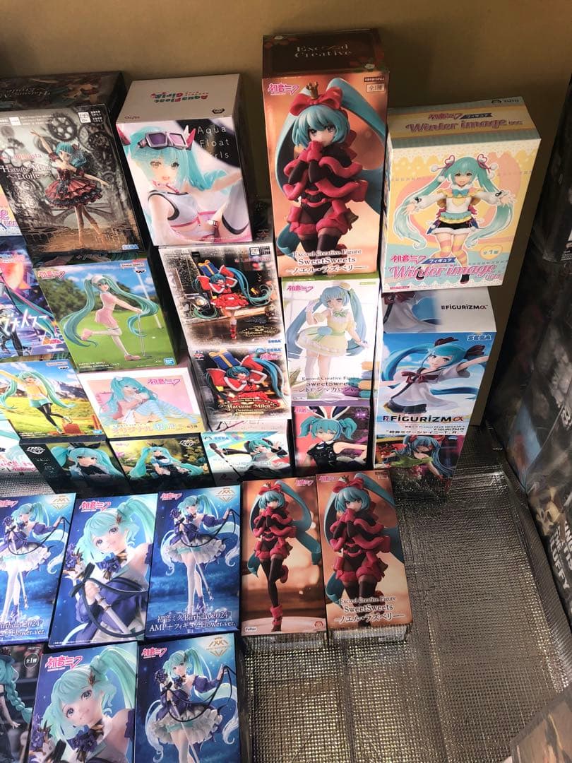 初音ミク　フィギュア　fashion 深海少女　AMP アリス　55個