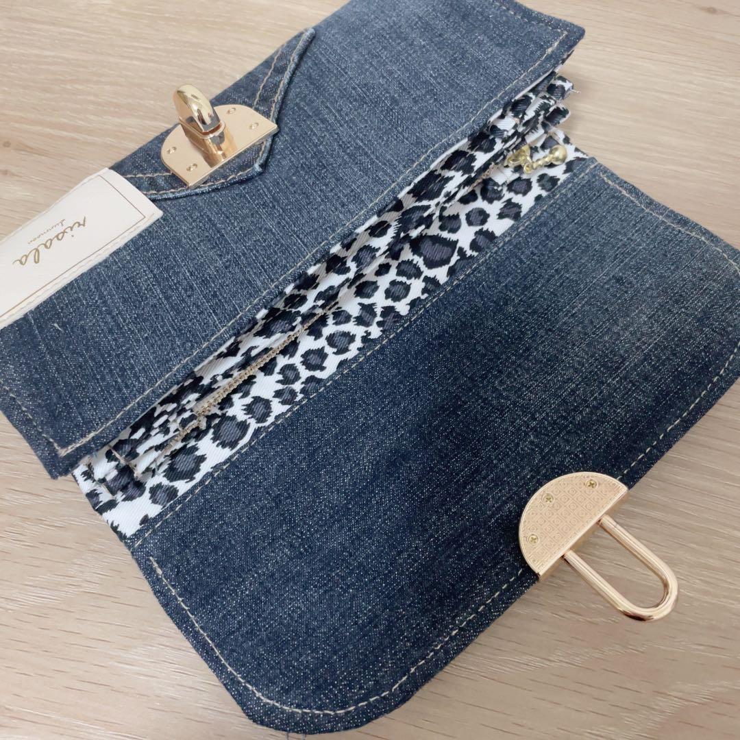 Azum デニム リメイク ウォレット