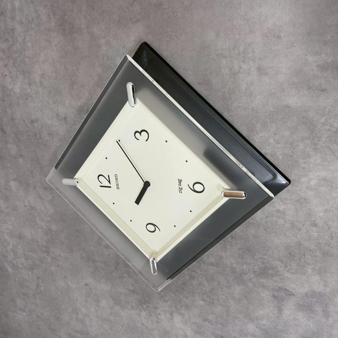 未使用 SEIKO ウォールクロック 壁掛け時計 ポストモダン ヴィンテージ