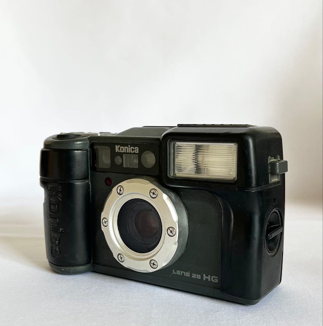 完動品】Konica 現場監督 LENS 28 HG フィルムカメラ