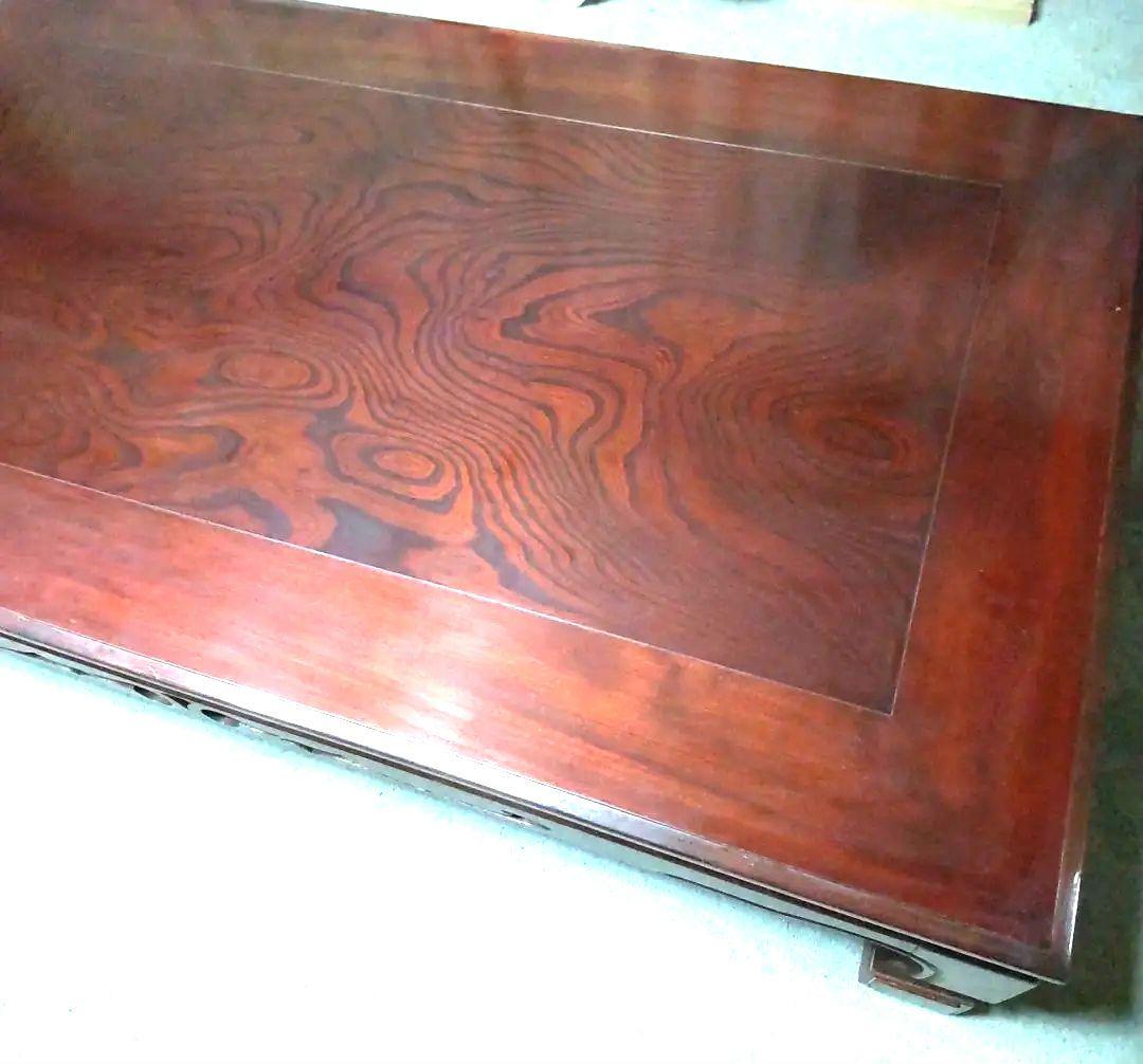 送料込:たのメル便】昭和レトロ 木製座卓 ダークブラウン - メルカリ