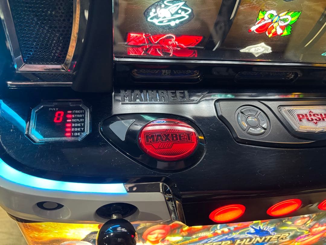 パチスロ実機【モンスターハンターライズ ハンターパネル】ユニット付