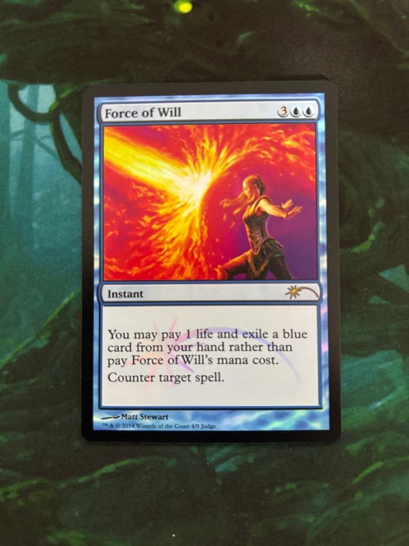 意志の力　ジャッジFOIL 4枚セット