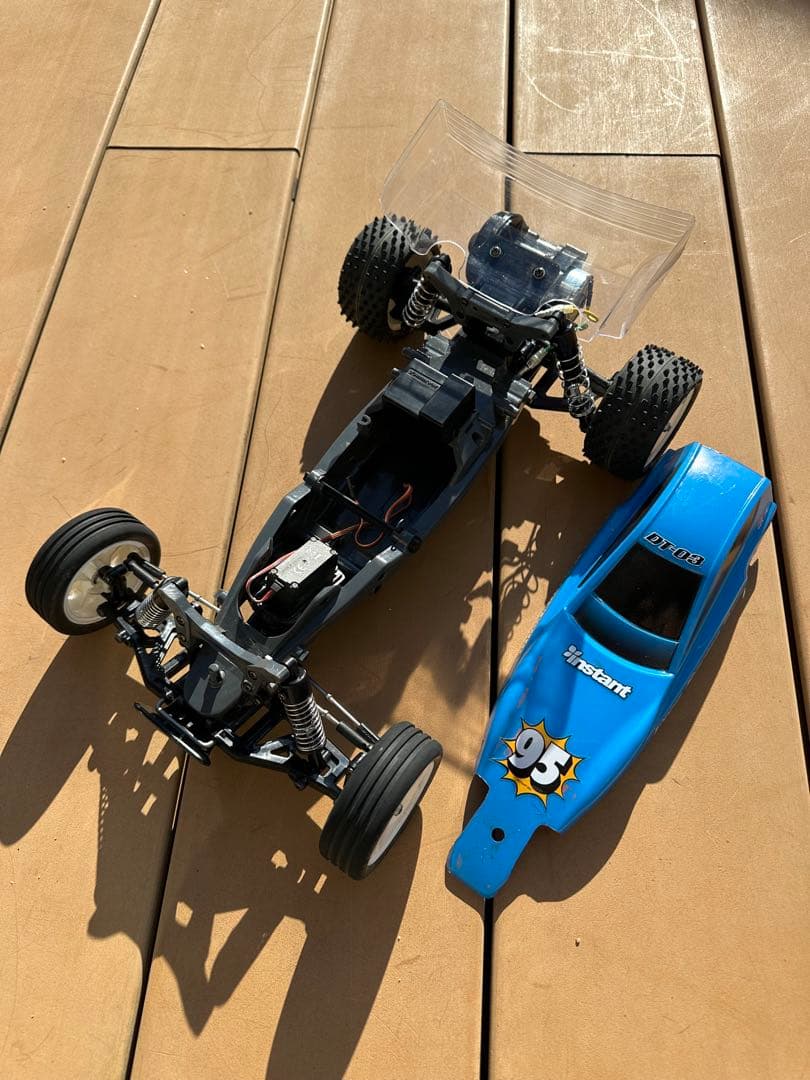 タミヤ　DT-03ラジコン　ネオマイティーフロッグ