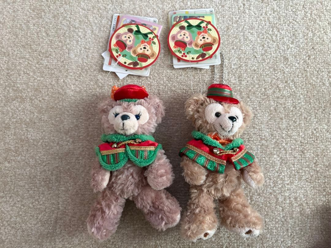 ダッフィー&シェリーメイぬいぐるみバッチ【12個セット】