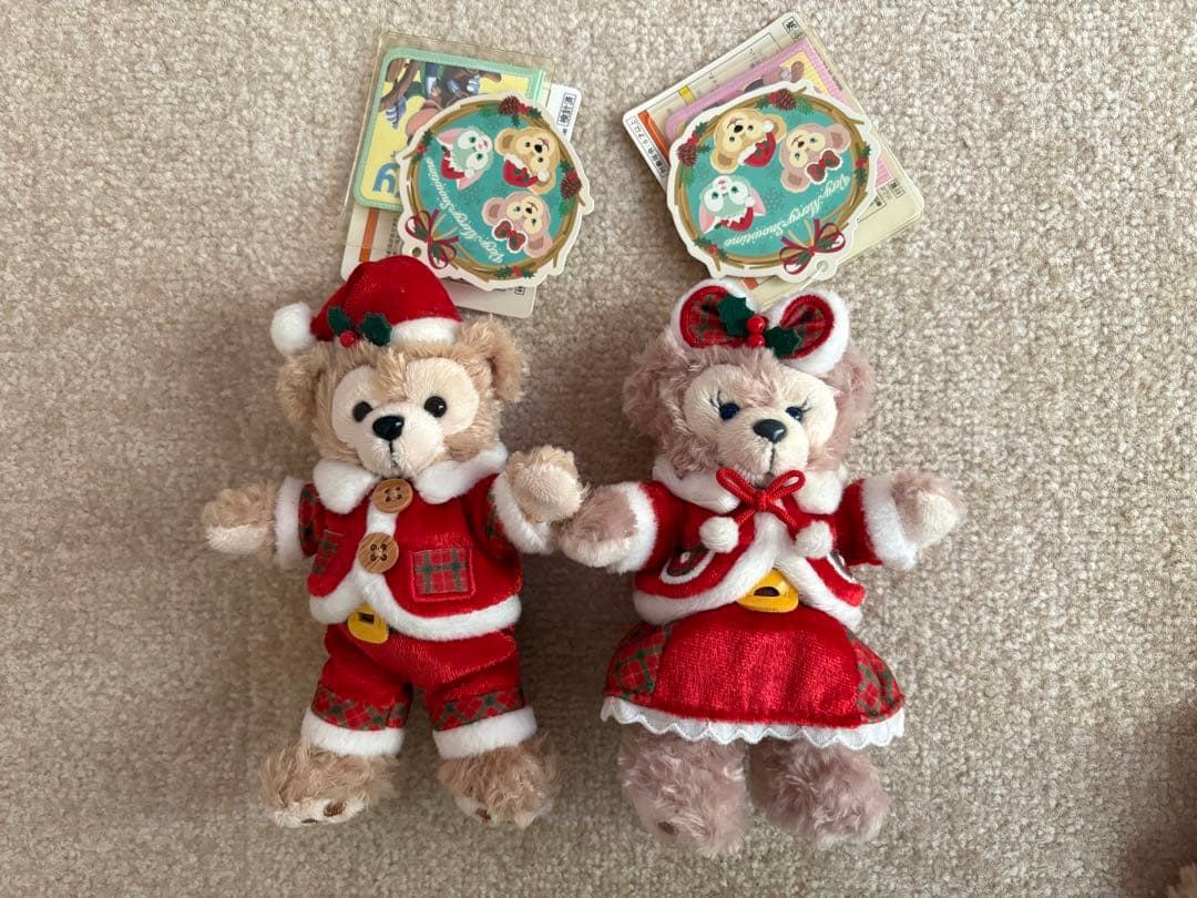 ダッフィー&シェリーメイぬいぐるみバッチ【12個セット】