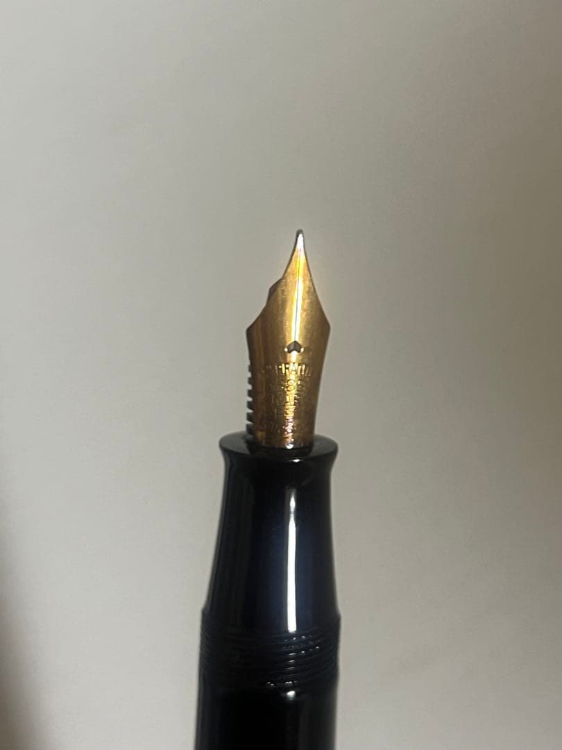 最終値下げ】万年筆 ビンテージ 昭和 金製k14ペン先 漆仕上げ - メルカリ