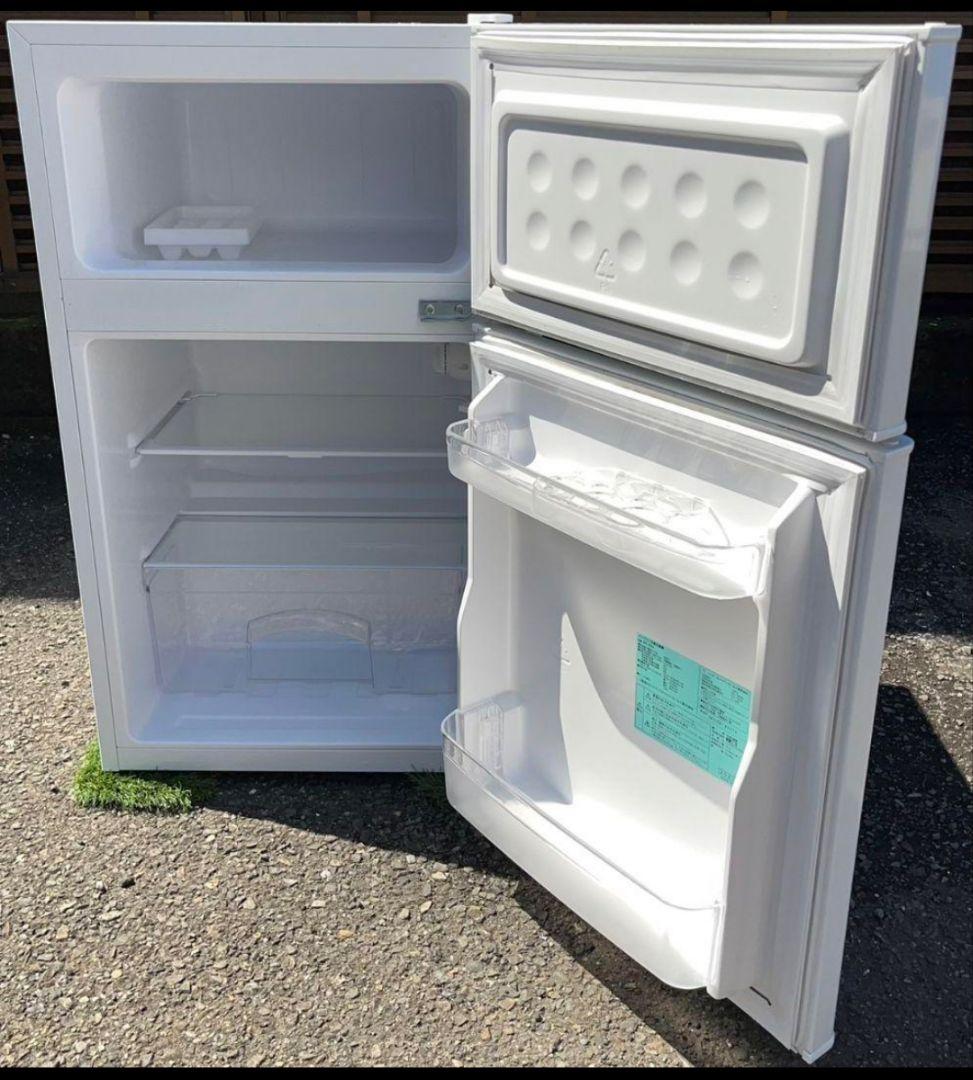 冷蔵庫ハイアール BR-85A 2021年製 ORIGINALBASIC 冷蔵庫 2ドア 右開き