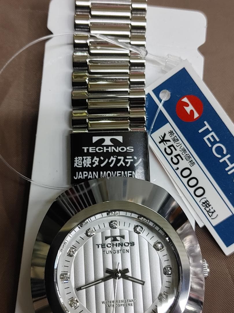 ☆テクノス☆T９C１２SS☆メンズ腕時計☆新品☆