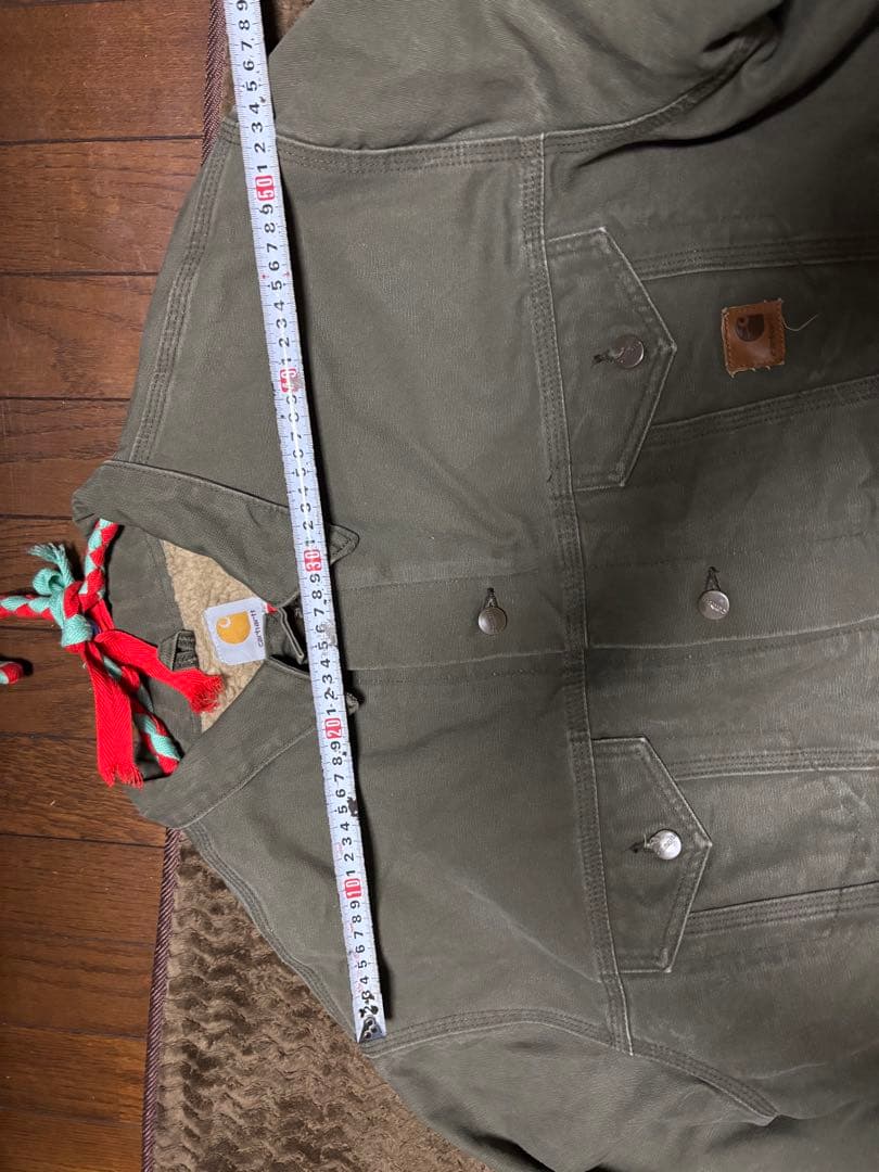 激レア　希少　Carhartt トラッカージャケット　デニムジャケット　グリーン